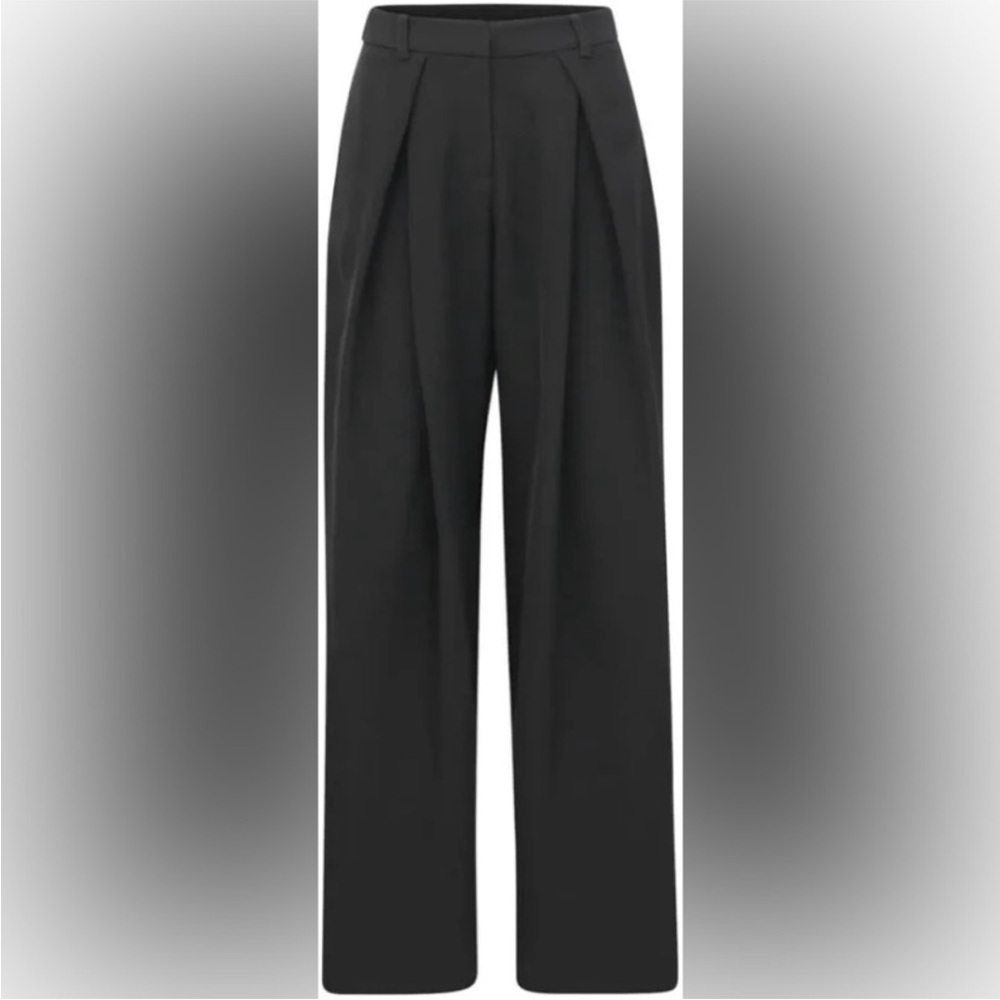 Noli Wide Leg Pleated Trouser Size 4